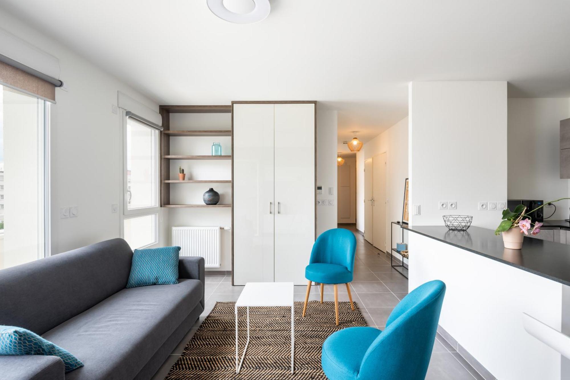 Appartement De Standing Avec Grande Terrasse Villeurbanne Eksteriør bilde